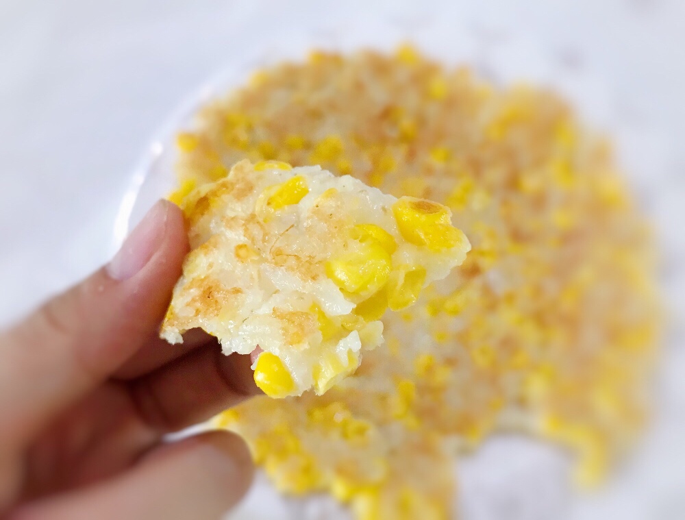 香甜胚芽米玉米饼的做法
