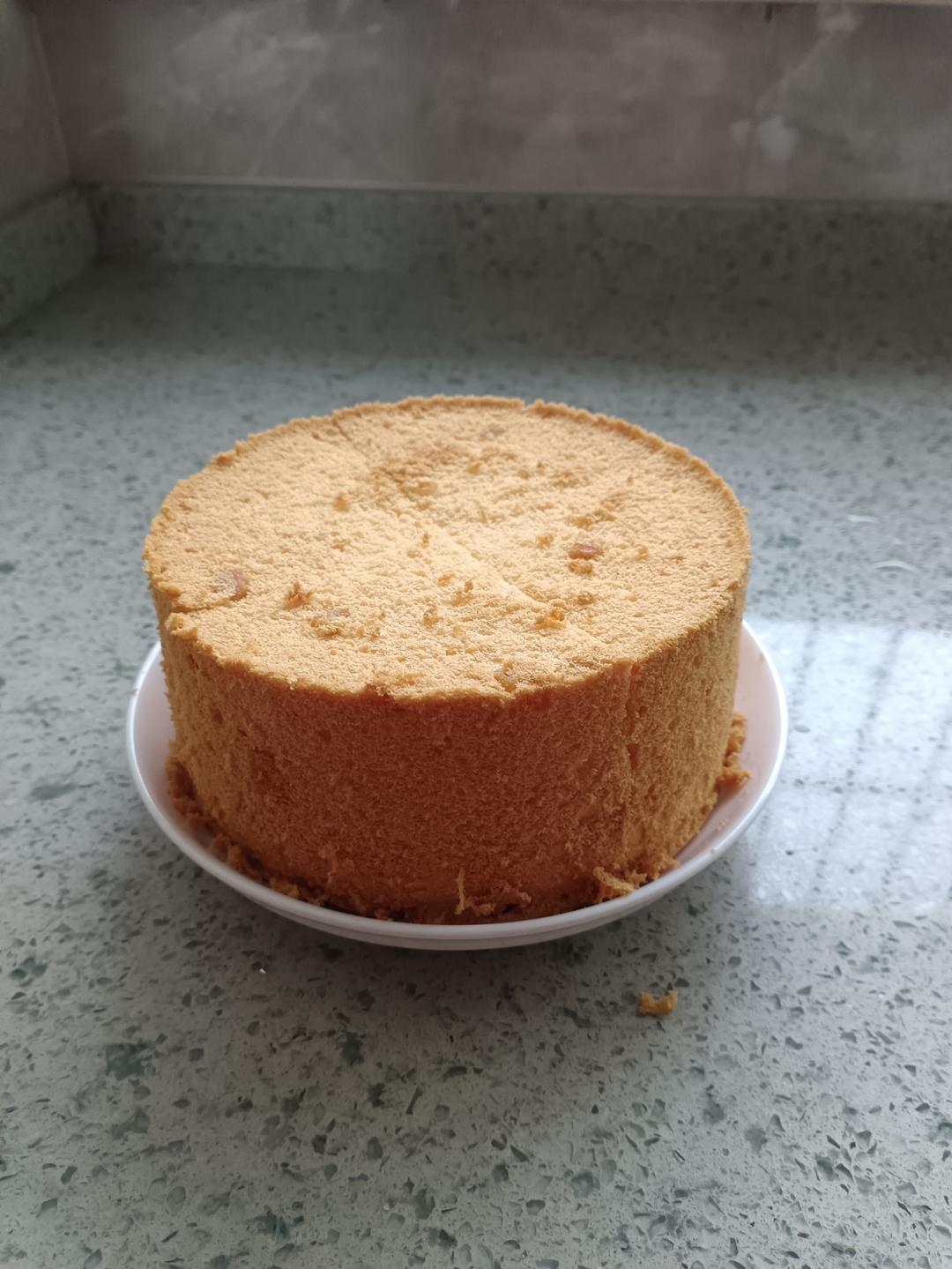 橙皮丁戚风蛋糕