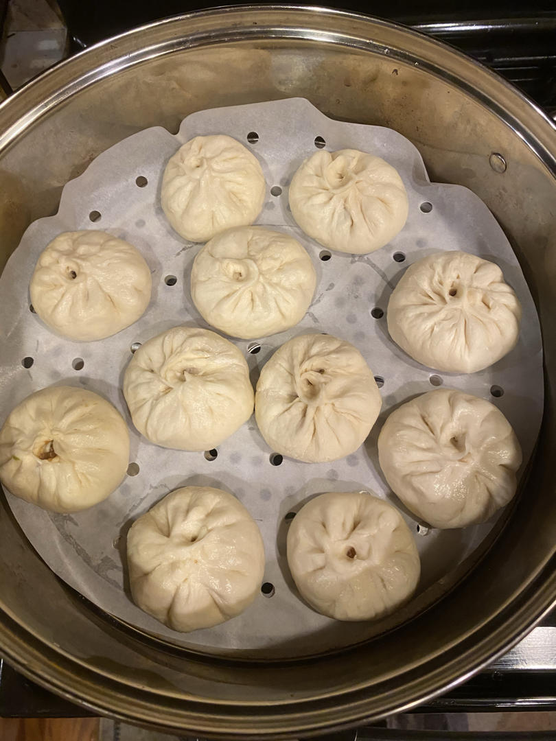 快速发面、绝对不会塌皮的肉包子（白馒头）收藏起来吧😁