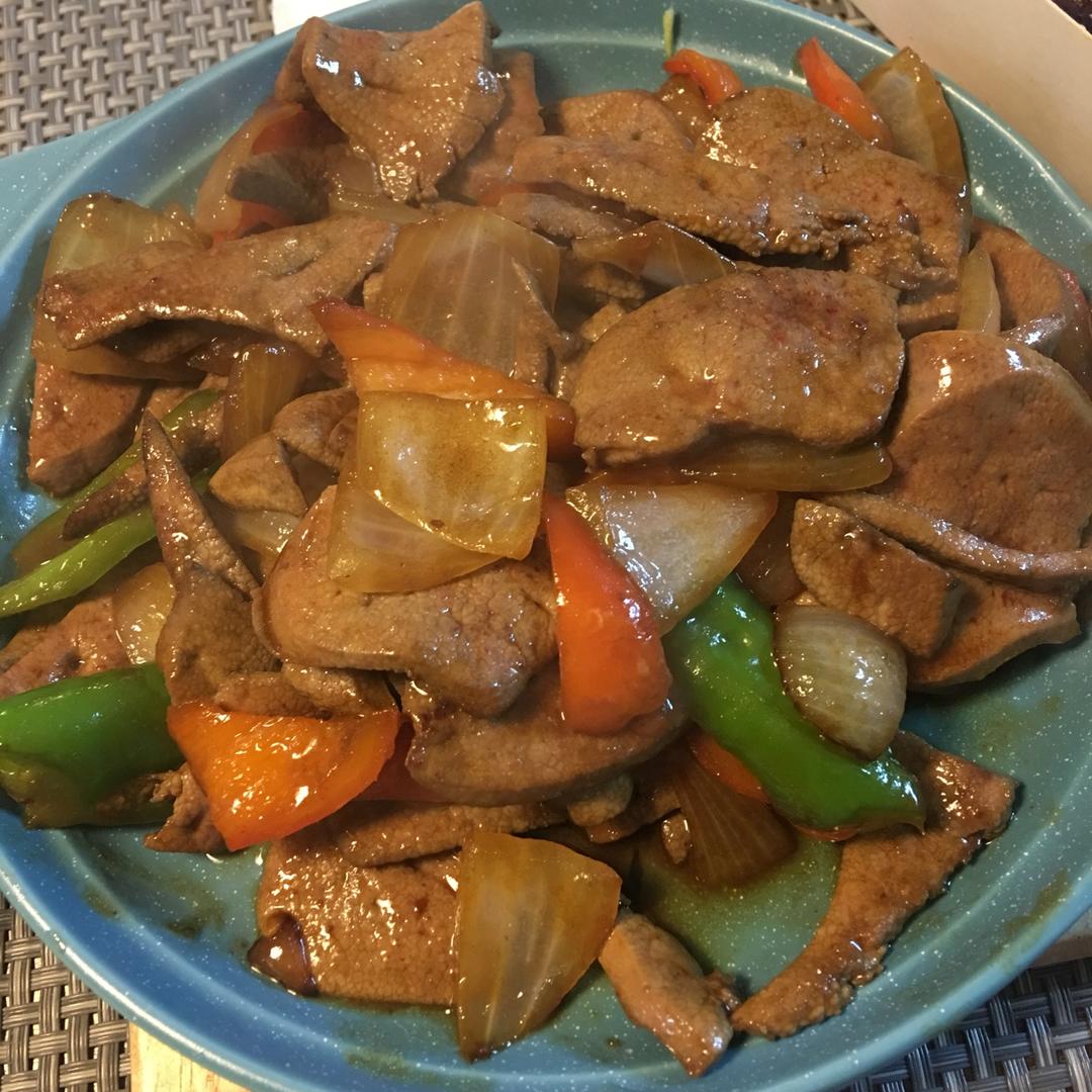 嫩炒猪肝