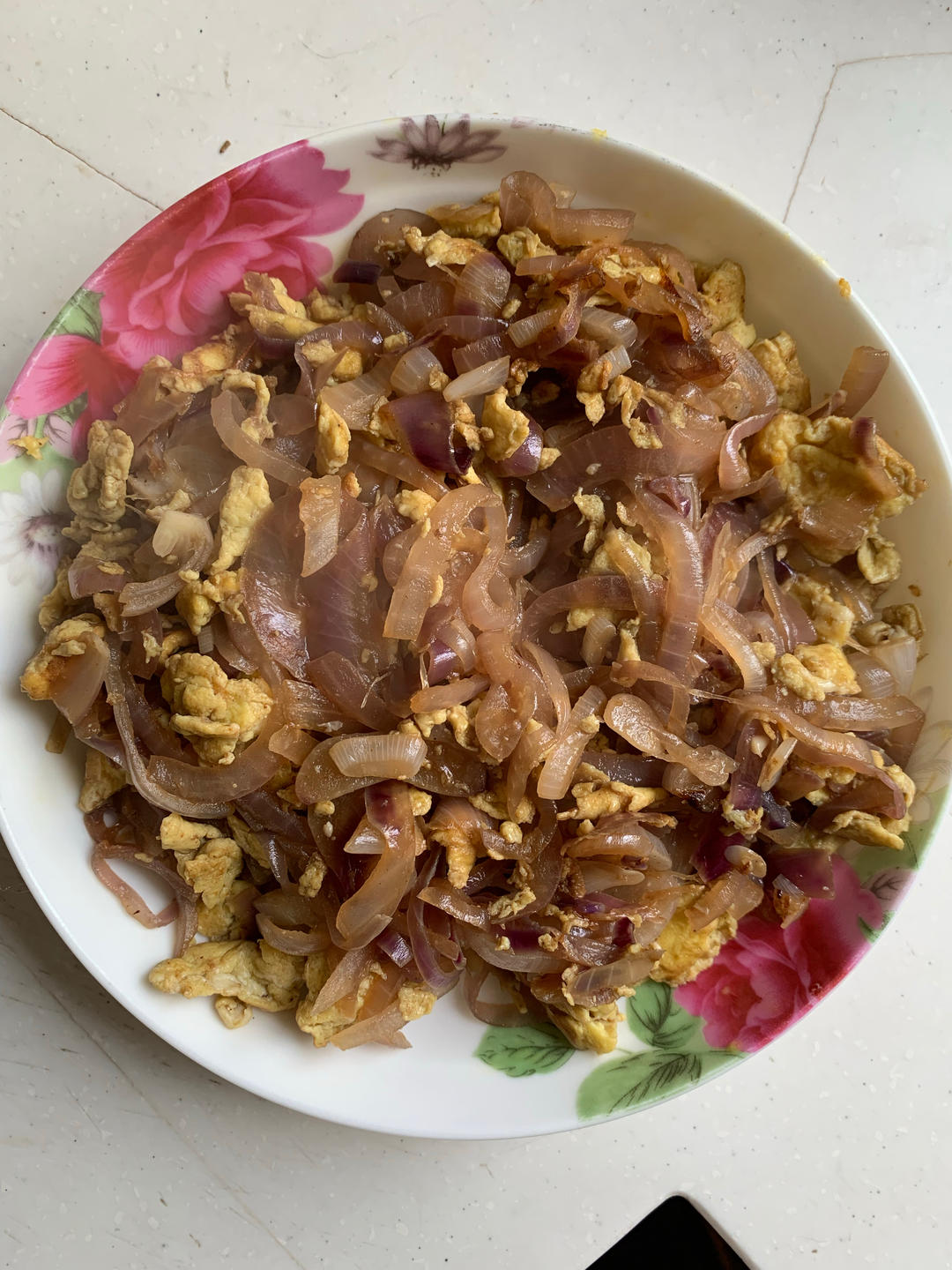 洋葱炒鸡蛋