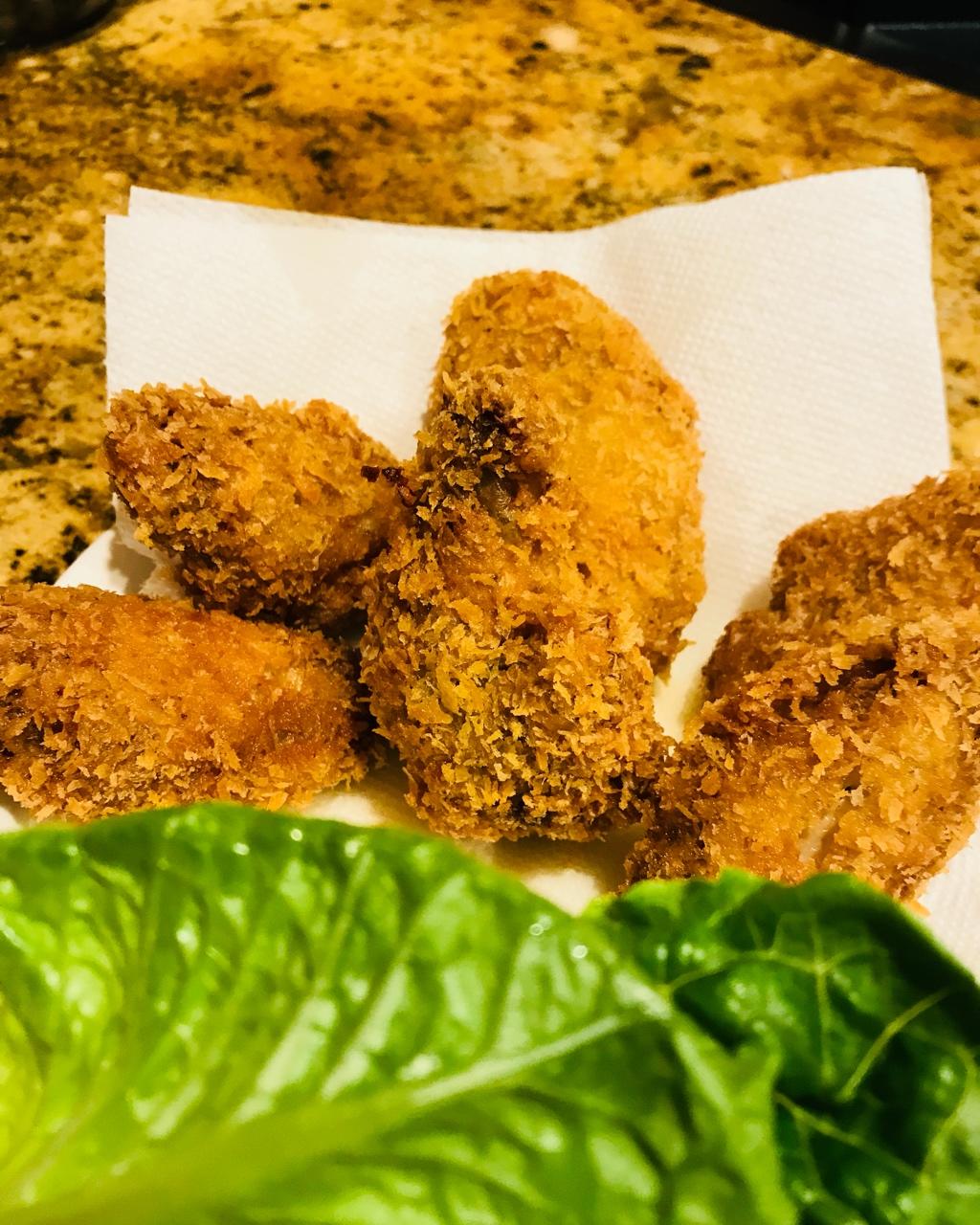 香脆辣味炸鸡翅