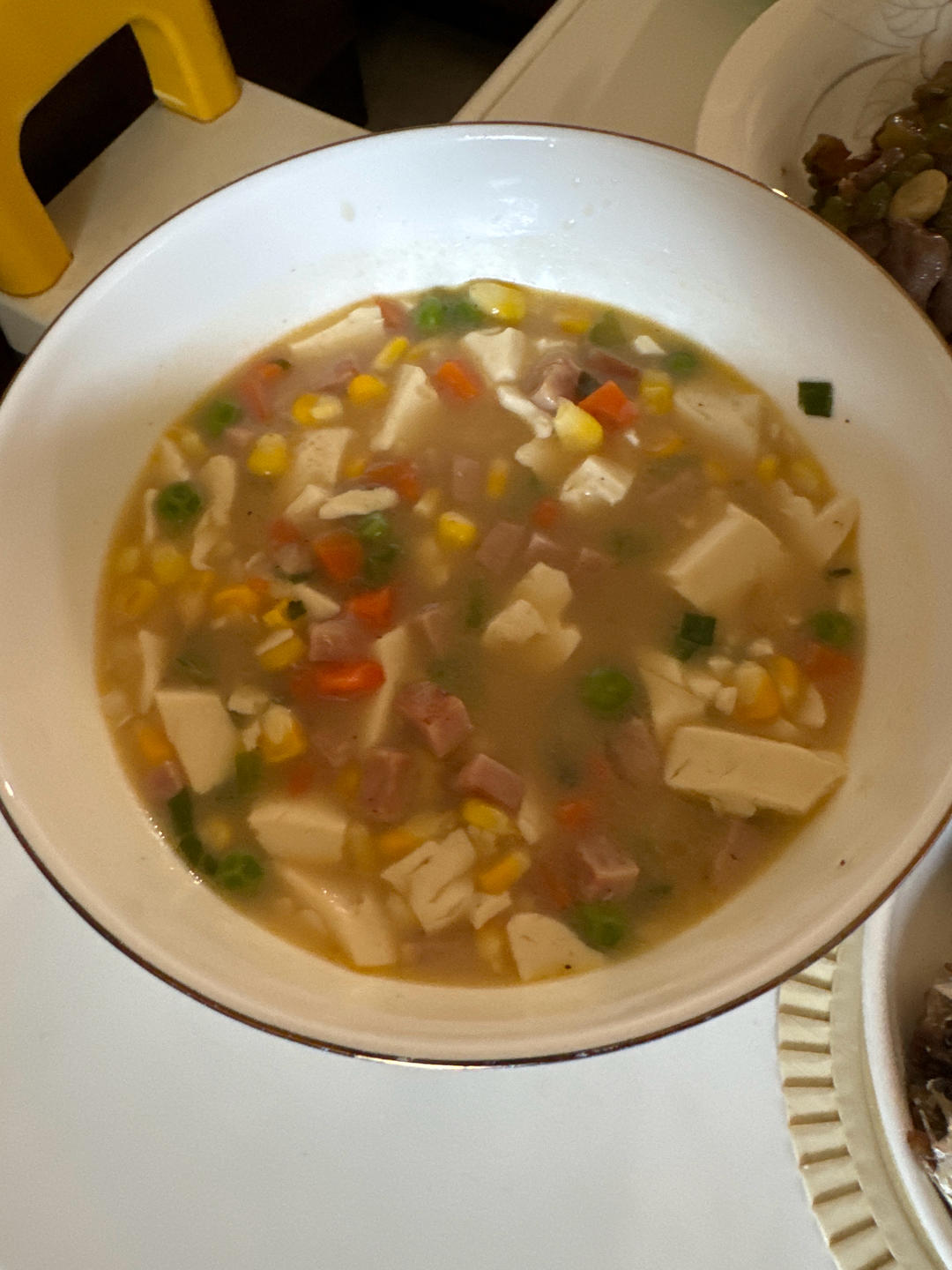 三鲜内酯豆腐