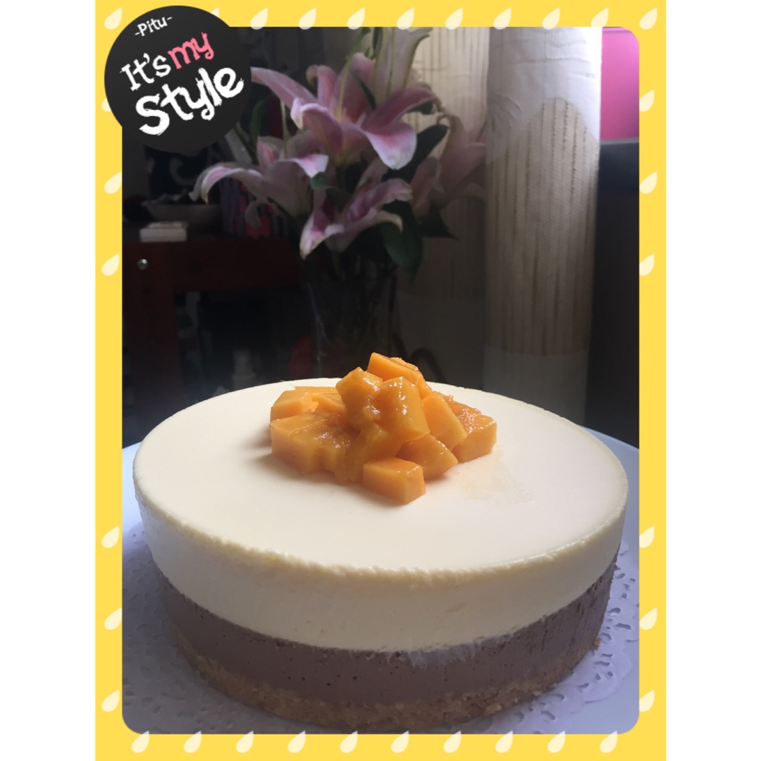 黑白巧克力慕斯蛋糕