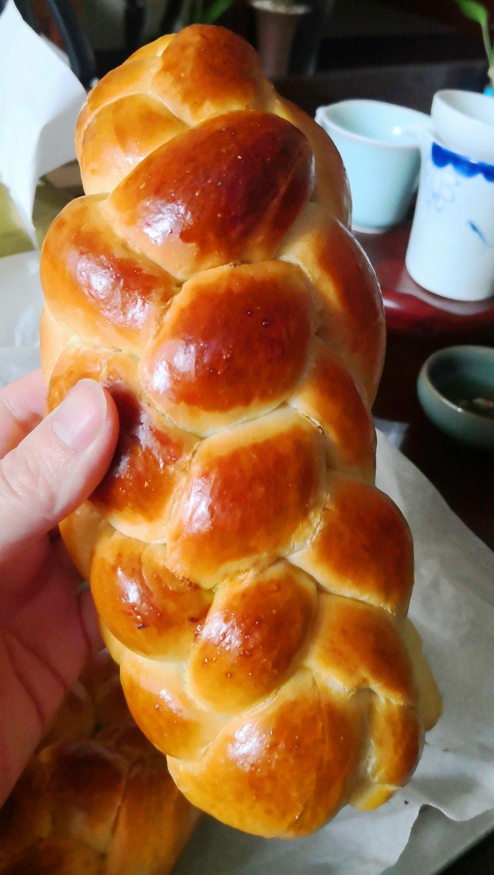 蜂蜜淡奶油面包#美味排包#