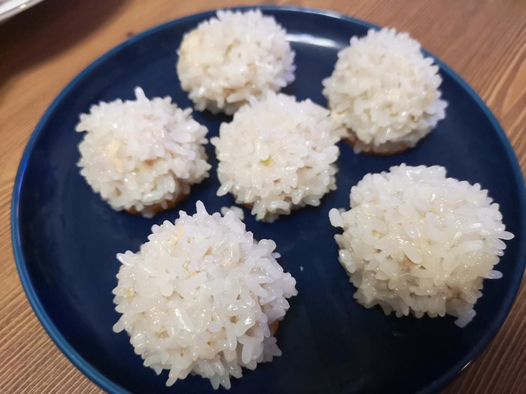 蒸糯米丸子