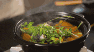 【Jese洁氏弹性素食】南瓜鲜鱼汤的做法 步骤4