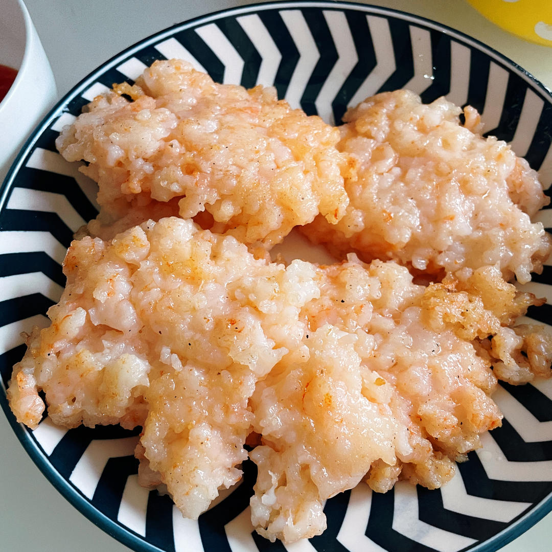 自制虾饼