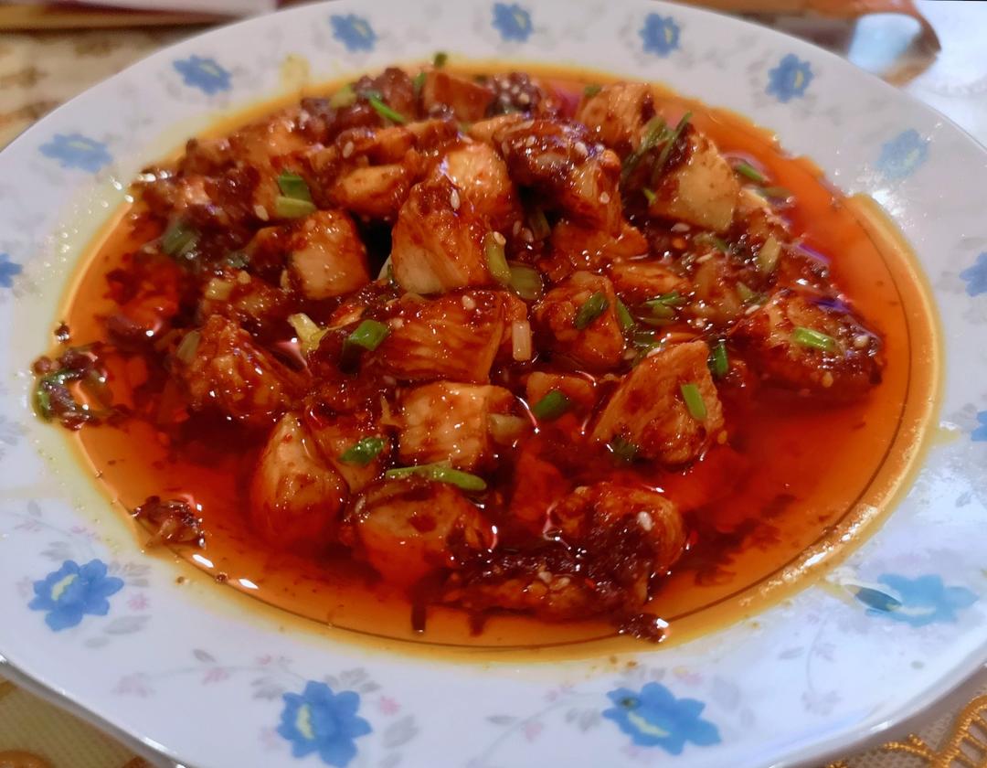 孜然蒜香鸡胸肉