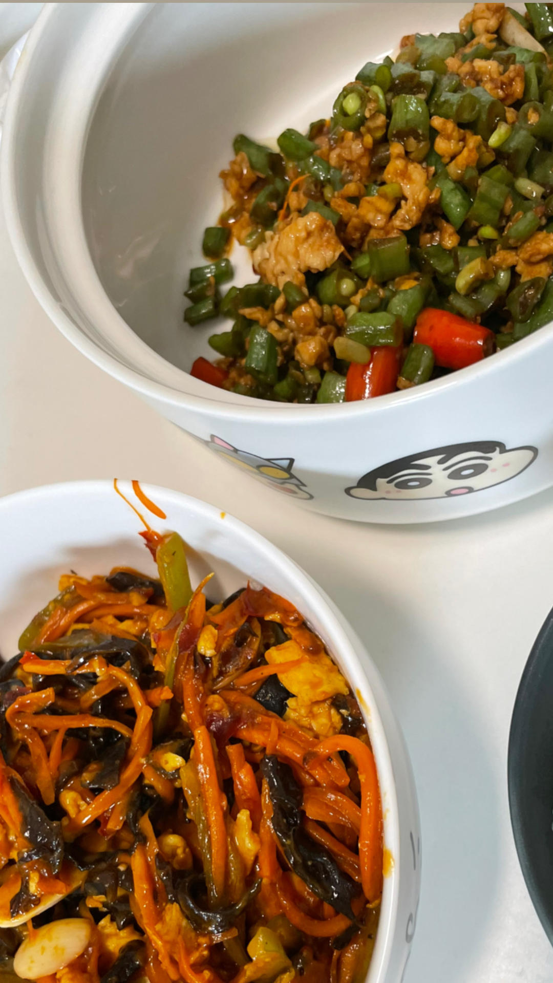 超简单的家常下饭菜猪肉末辣炒豆角