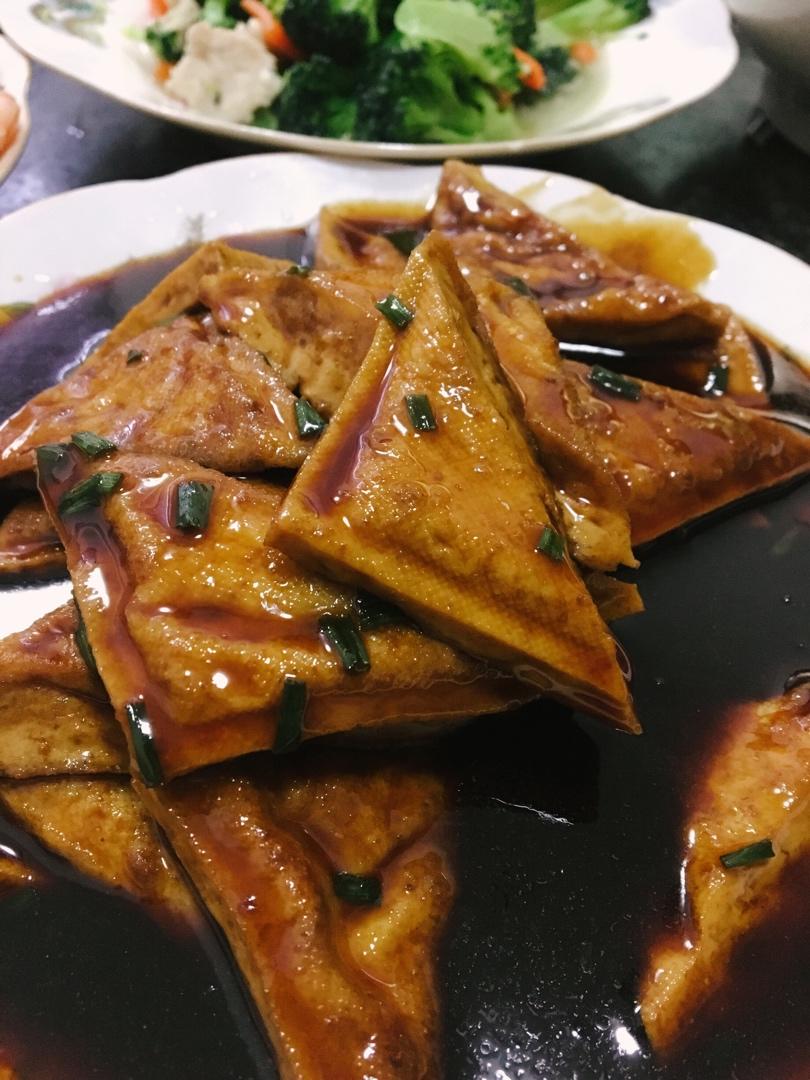 玟小九做的红烧豆腐干