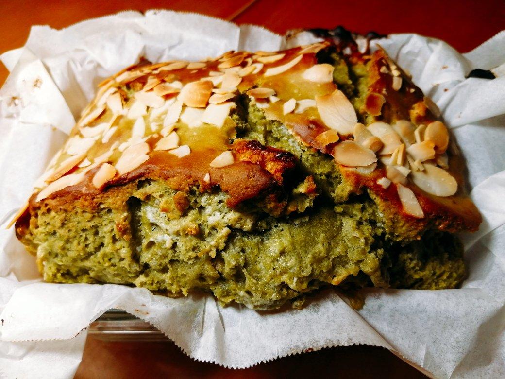 蜜豆核桃抹茶muffin
