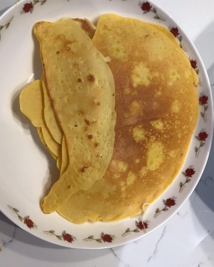奶香玉米饼
