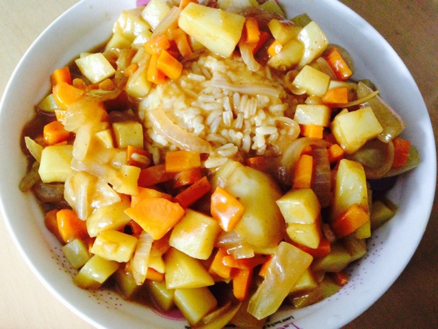 咖喱土豆饭