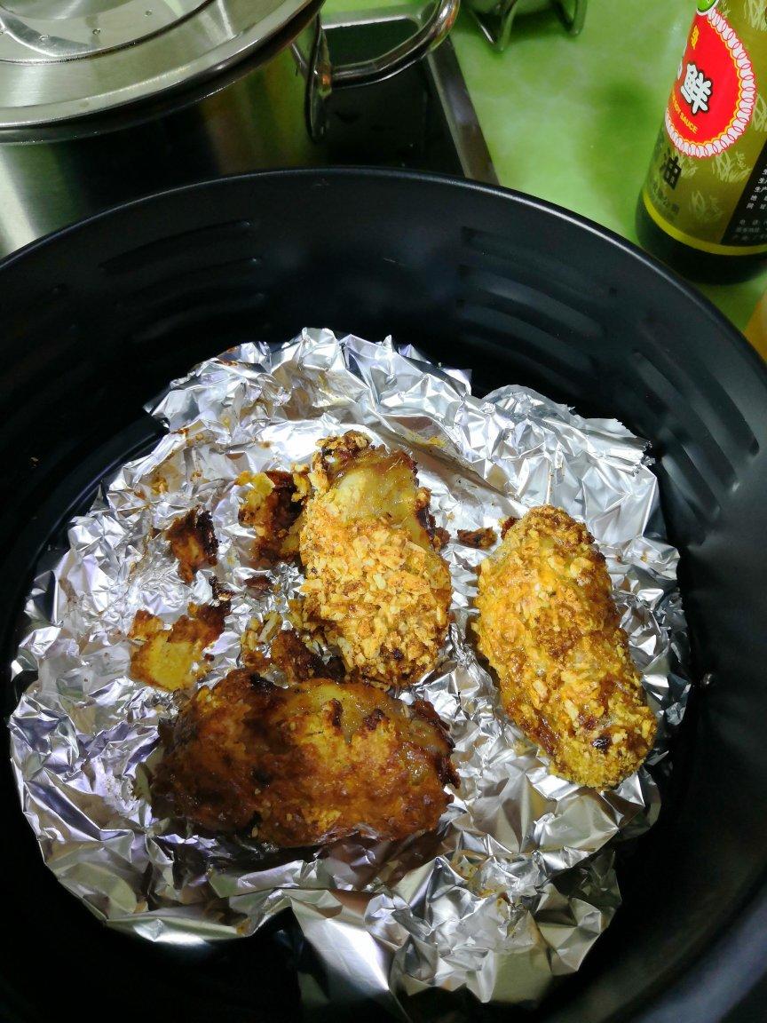 比肯德基还好吃的空气炸锅无油版炸鸡翅