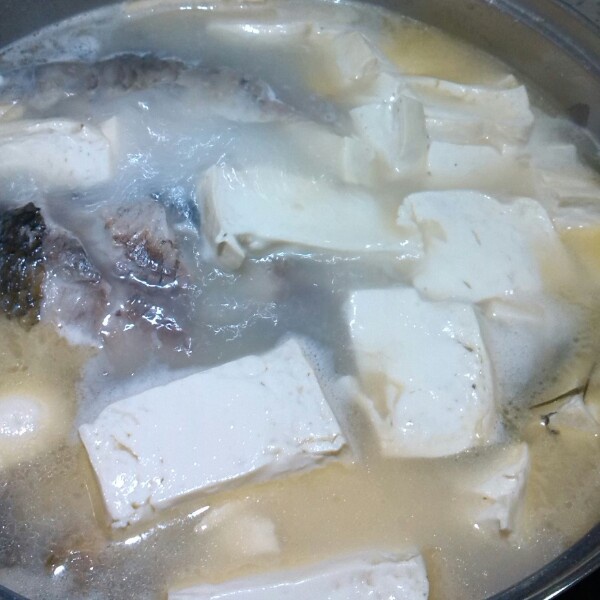 鲫鱼炖豆腐
