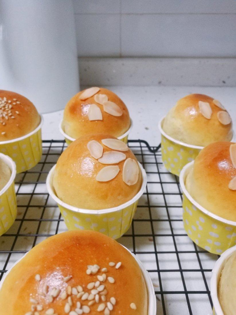 蜂蜜全麦早餐包丨健康·烘焙