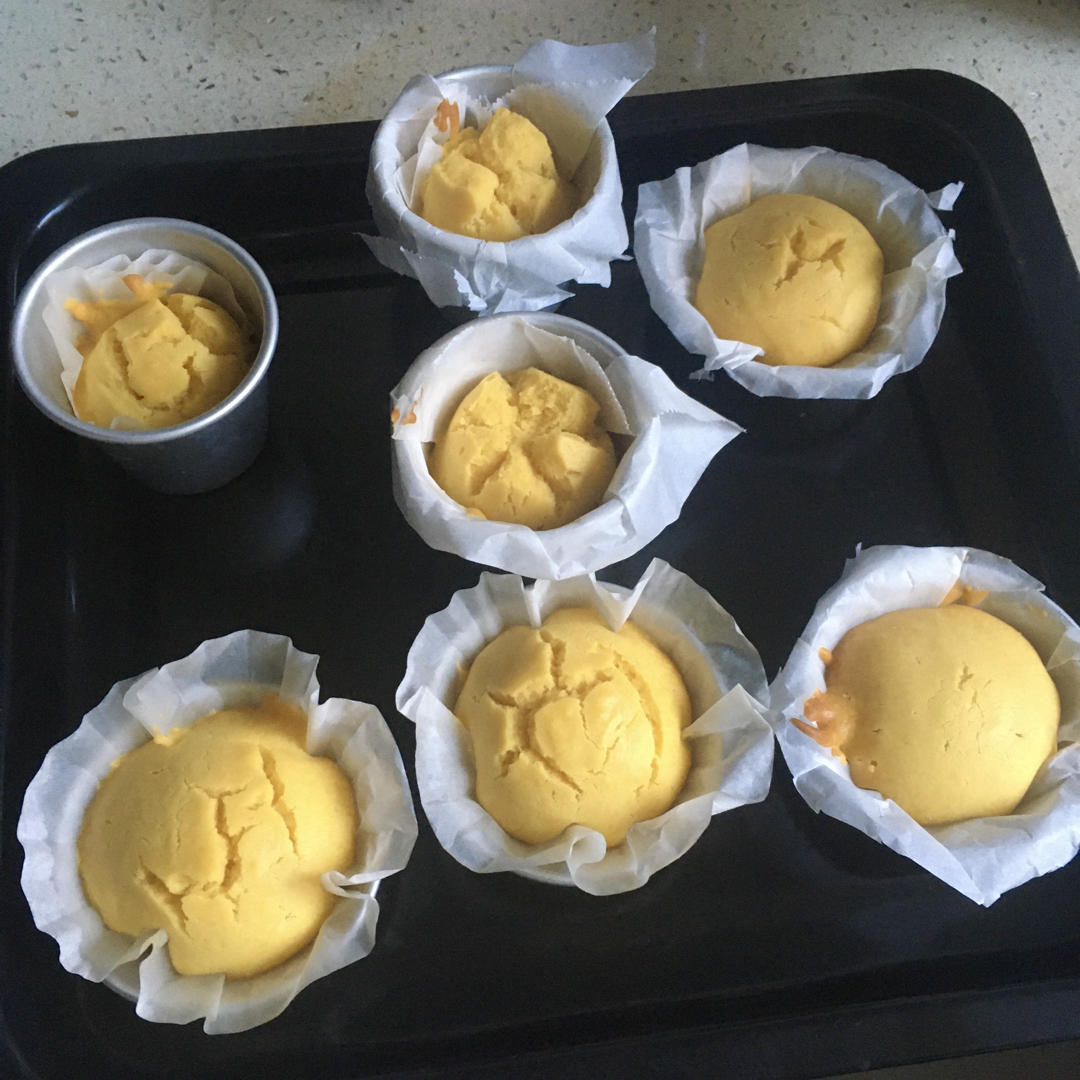 玉米面香蕉马芬（低卡生活从现在开始）