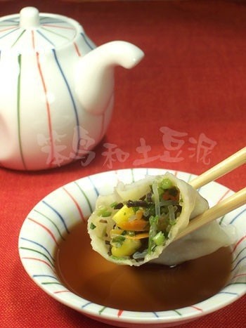 什锦香菜水饺的做法