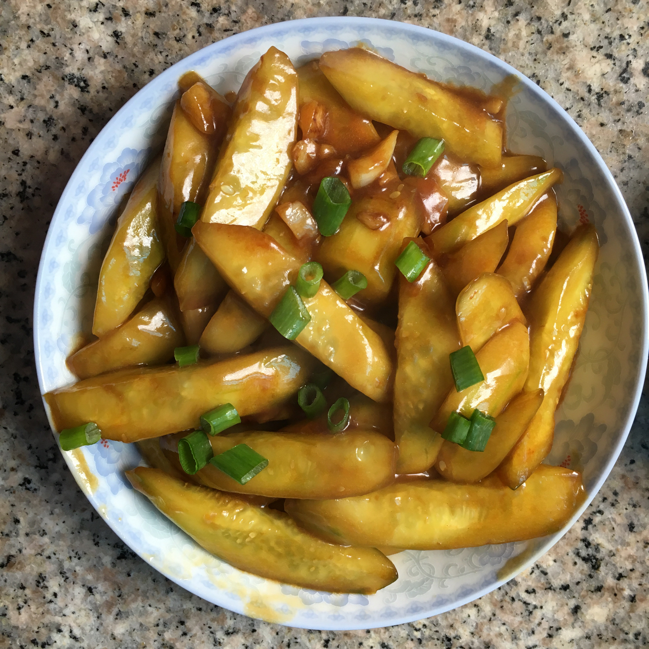 干锅耗油黄瓜