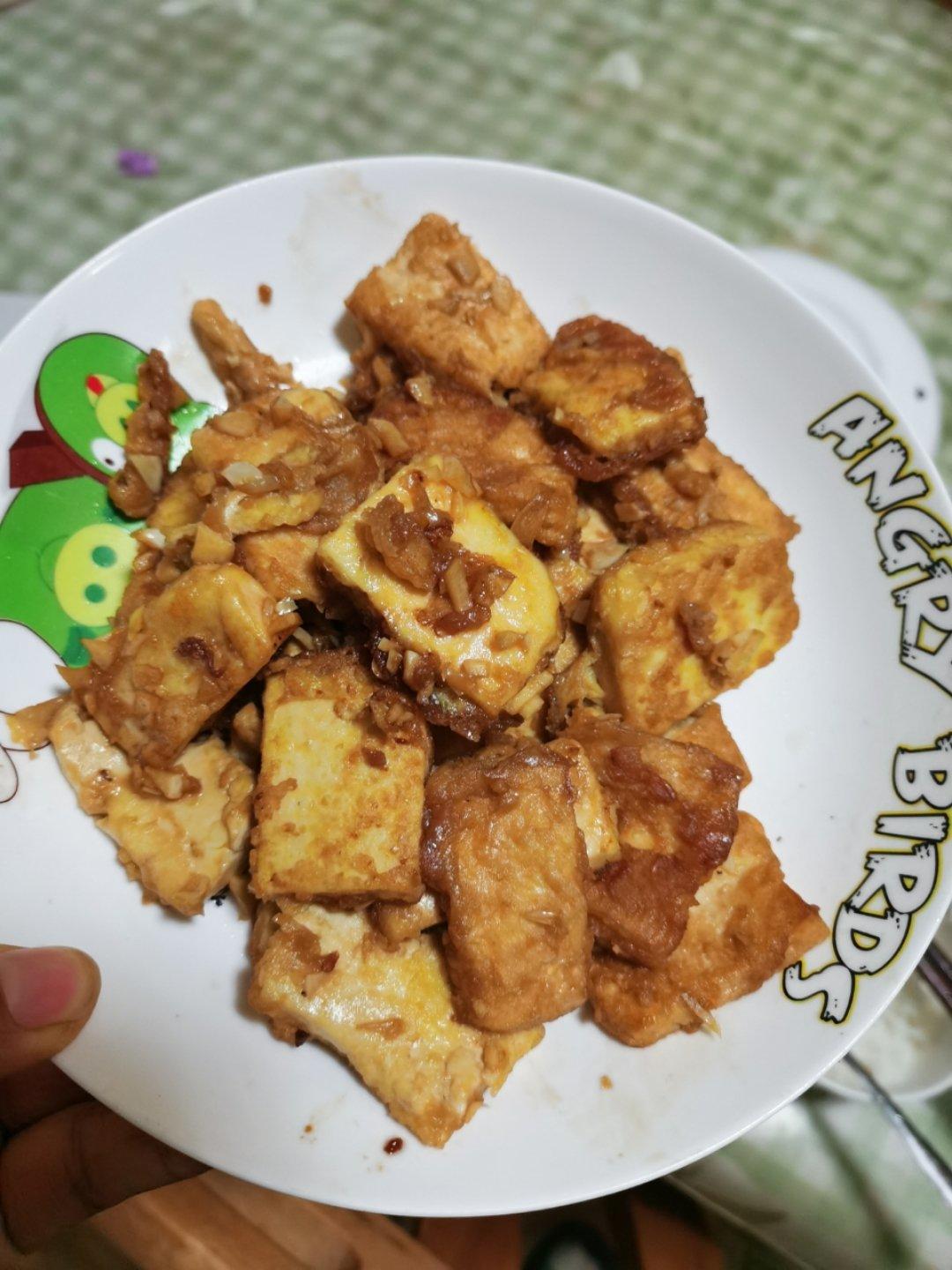 无敌好吃的香煎豆腐