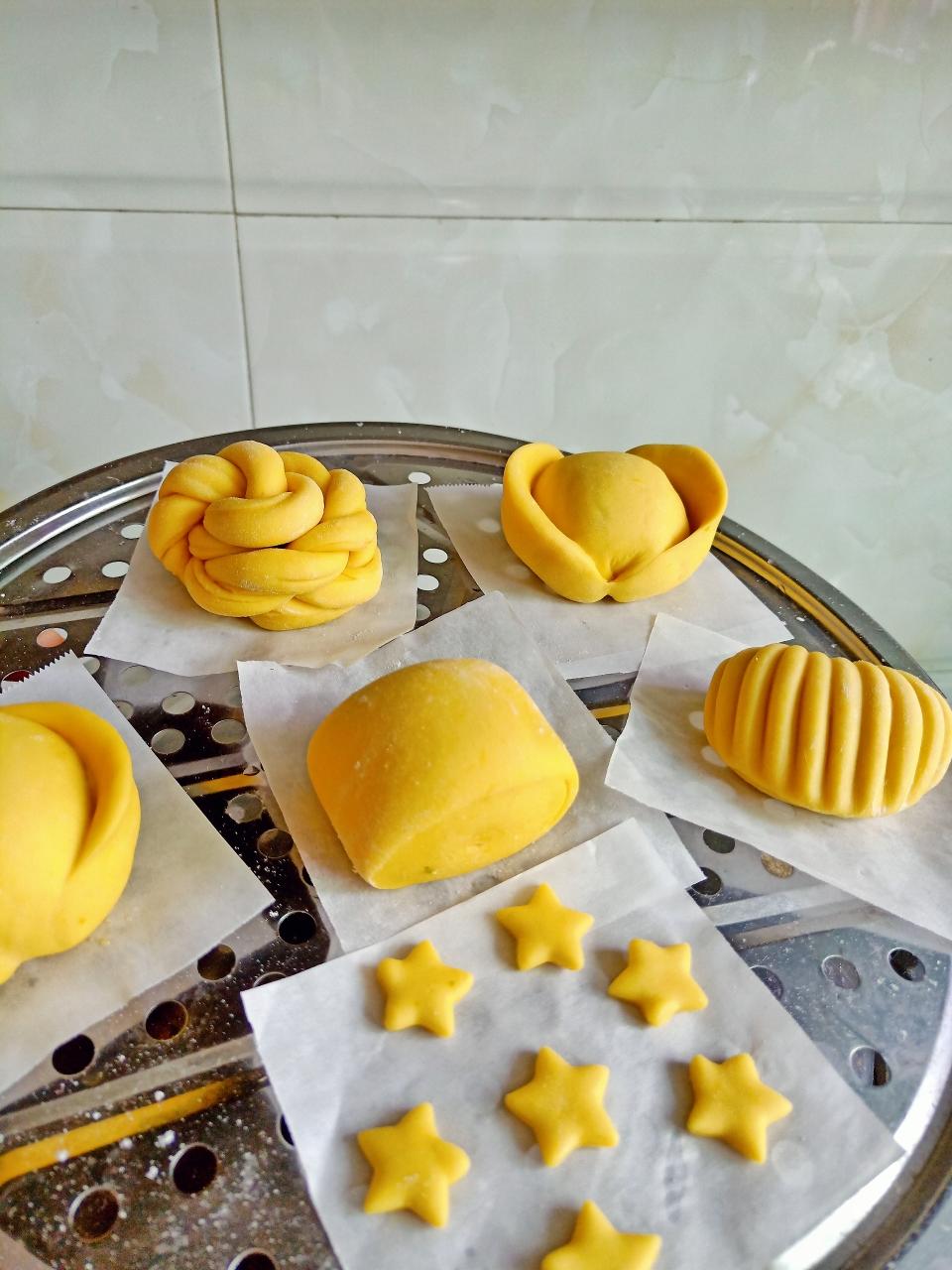 花样南瓜馒头(宝宝辅食)