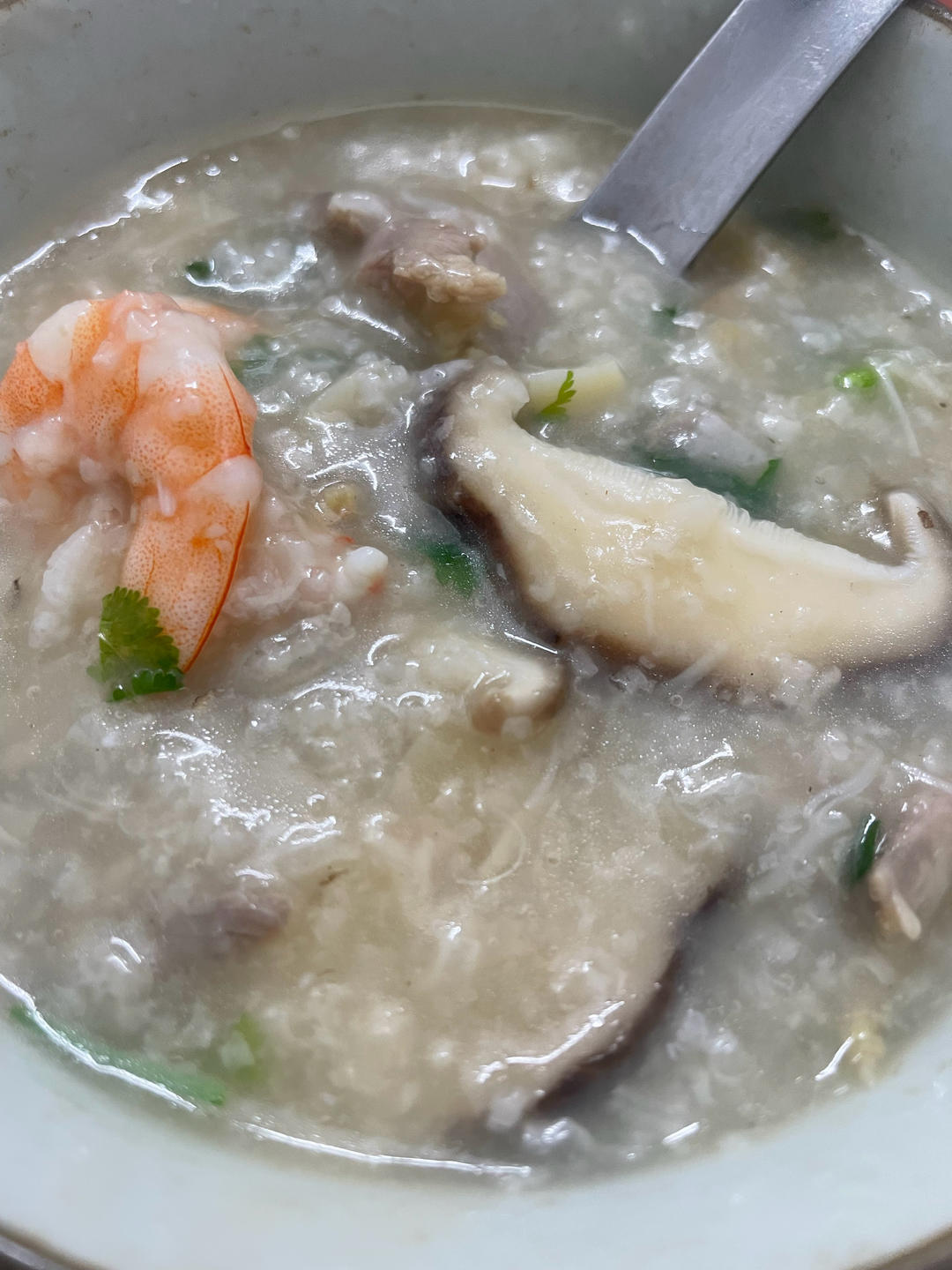 满分经典潮汕砂锅虾粥