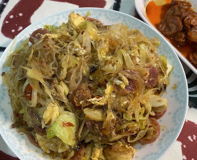 宇宙无敌简易5分钟XO酱炒粉丝的做法