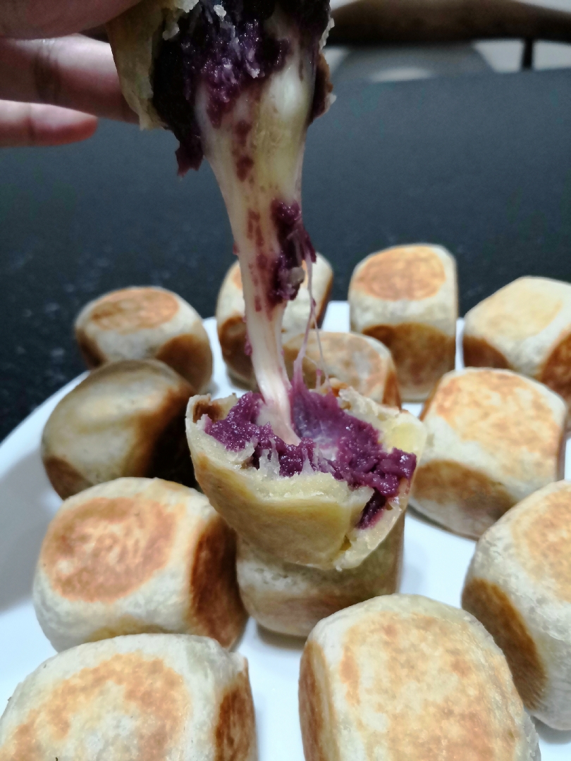 紫薯香芋仙豆糕