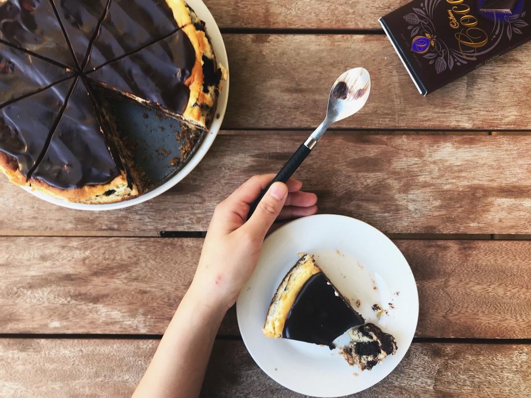 Brownie Mosaic Cheesecake 布朗尼芝士蛋糕