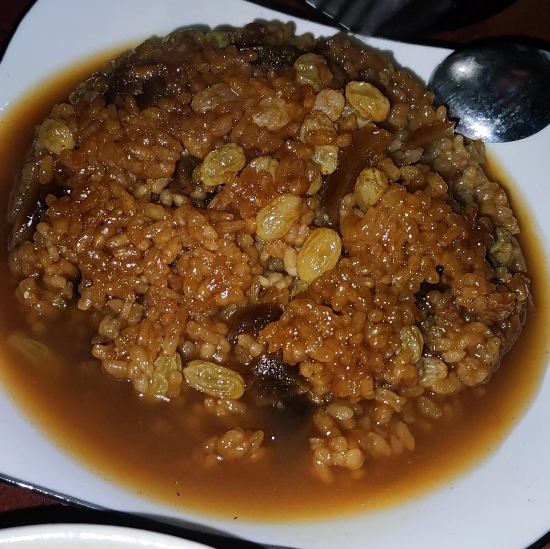 红糖糯米饭（不放猪油的八宝饭）
