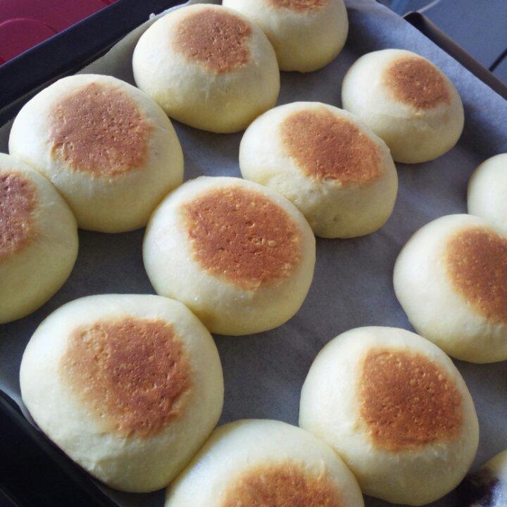 莫小惜做的拯救放错面粉的面包面团奶香小饼