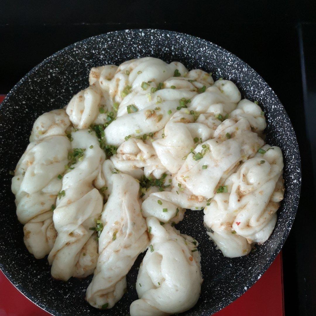 香葱肉松粘卷子