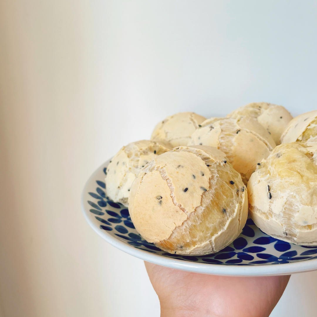 恐龙蛋麻薯面包球㊙️次次空心💯超好吃