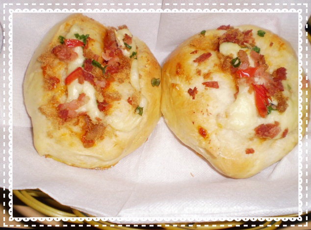 芝士培根肉松面包（中种）