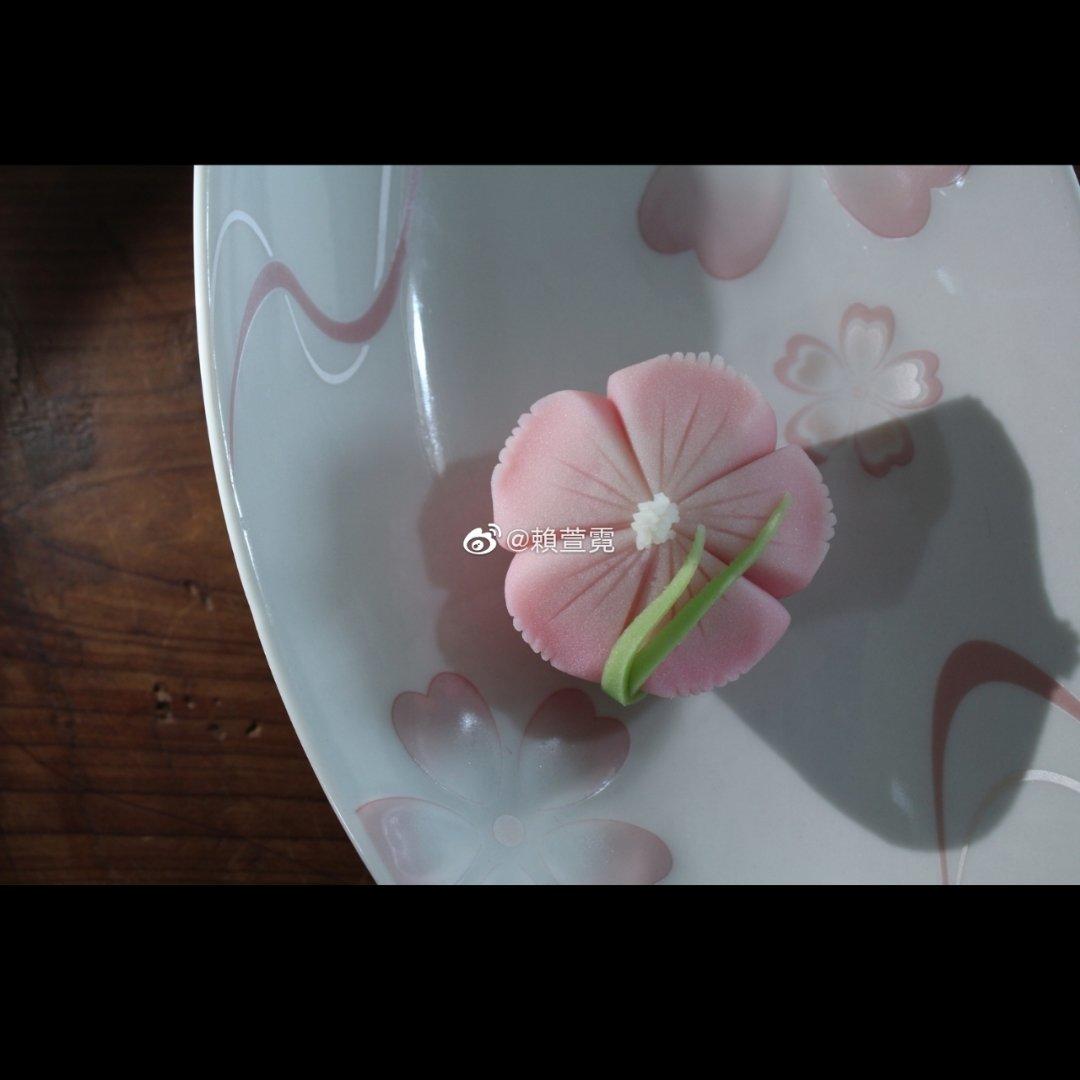 练切菓子｜紫娇花详细做法