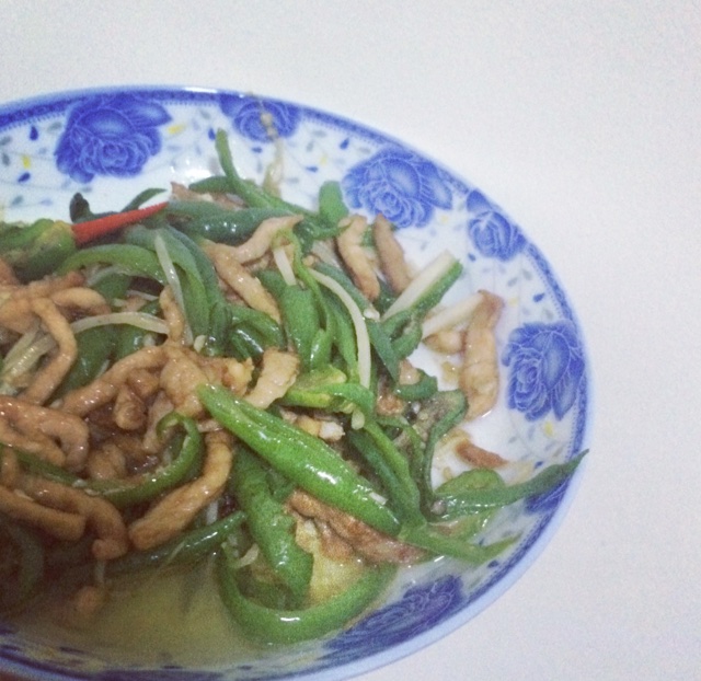 青椒肉丝