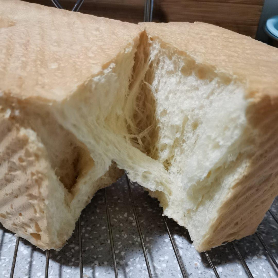 夺命软吐司(๑´ڡ`๑)超软拉丝极速方便的一次发酵吐司