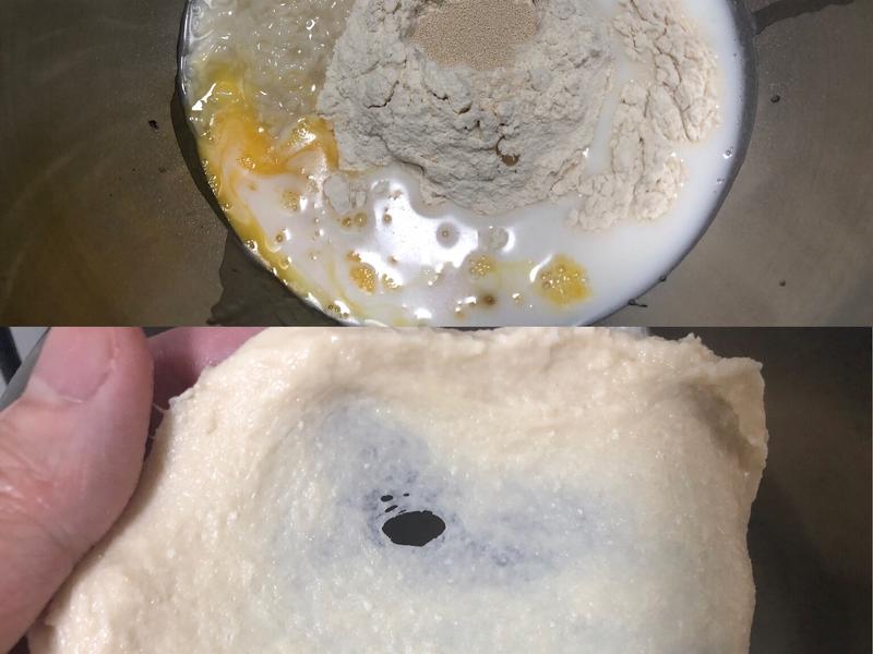 纯奶手撕吐司的做法 步骤1