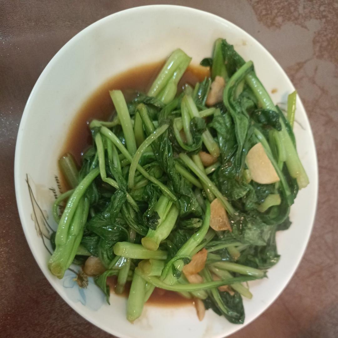 生炒菜心
