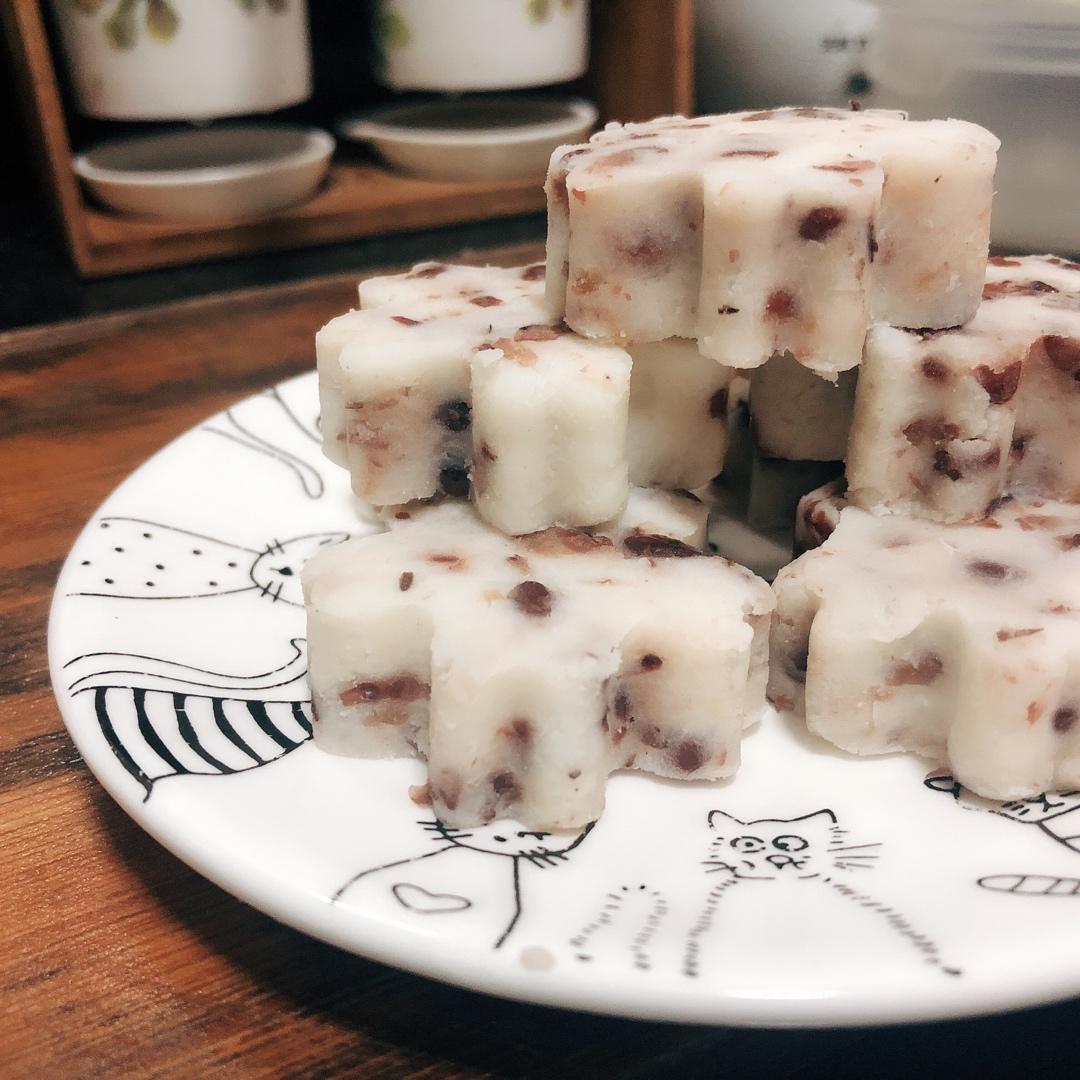 红豆山药糕
