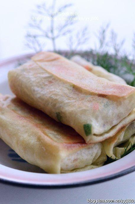 银丝煎饼的做法