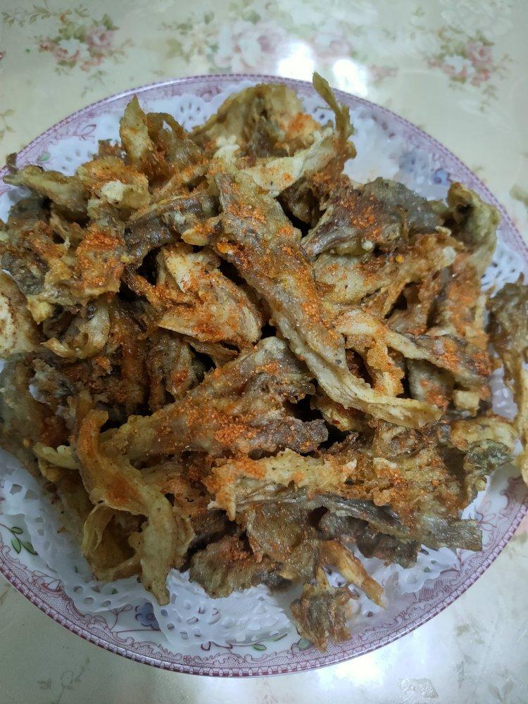 家庭版干炸蘑菇 （不用面糊，附图）