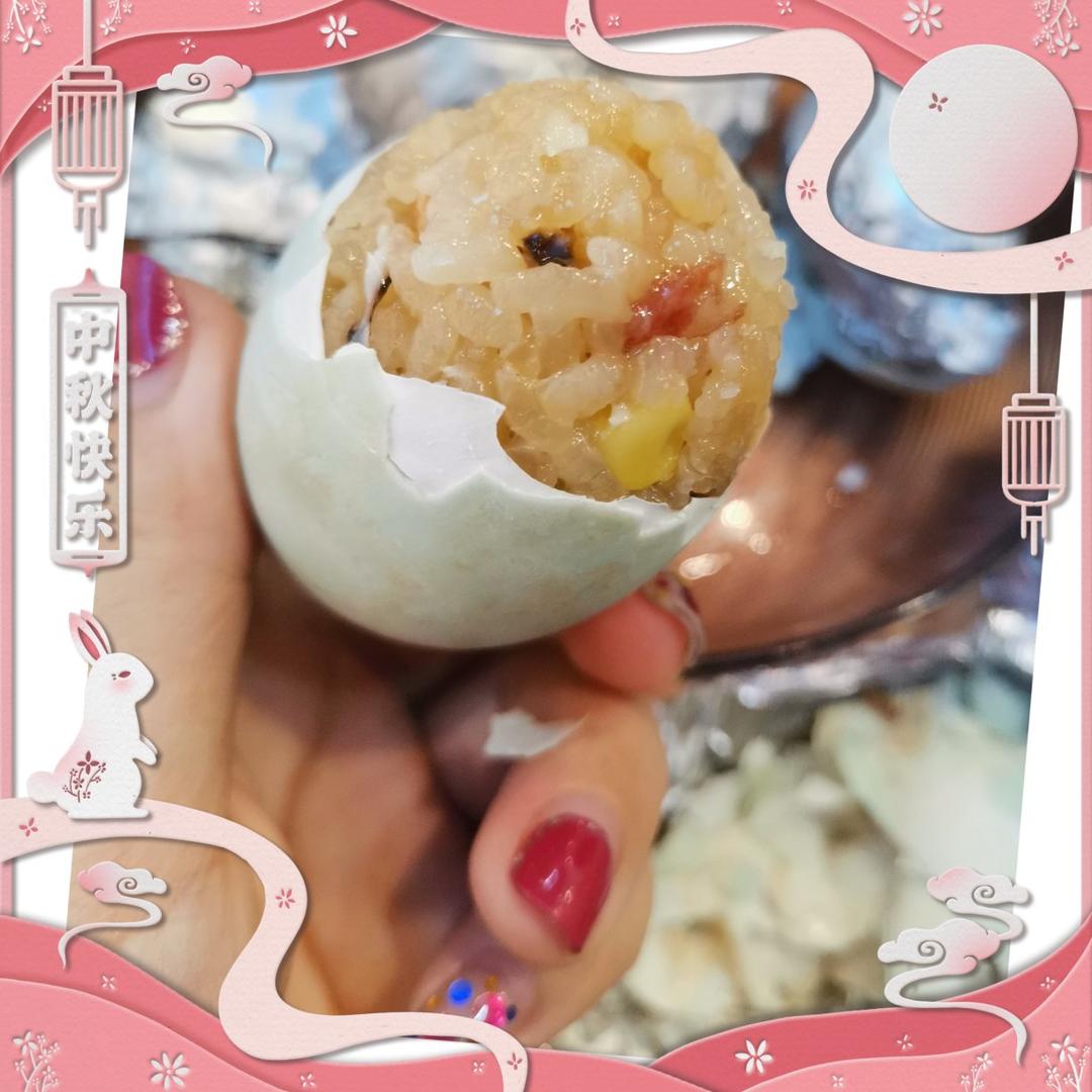 糯米蛋（大人小孩都喜爱。）专治不吃饭的宝宝。