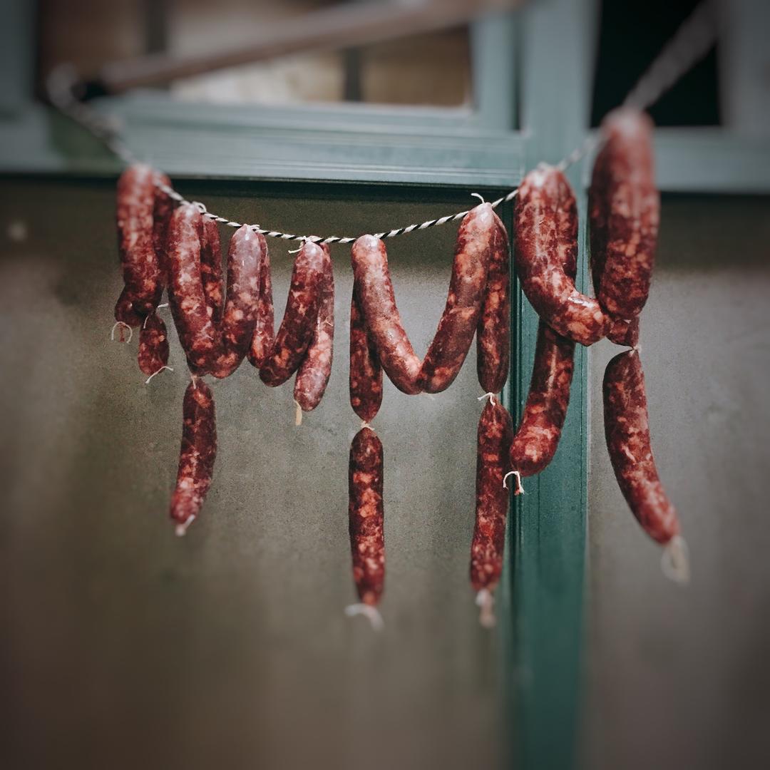 自制广式香肠