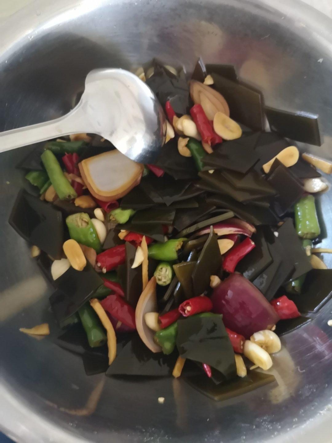 简单好吃的老醋海带（醋泡海带）