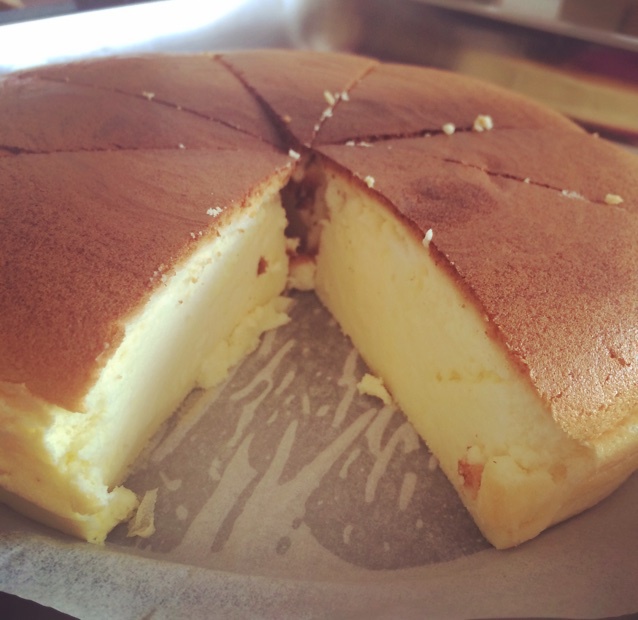 烫面轻乳酪蛋糕