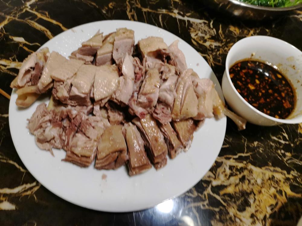 鸣妈私房菜：沙姜白切鸭