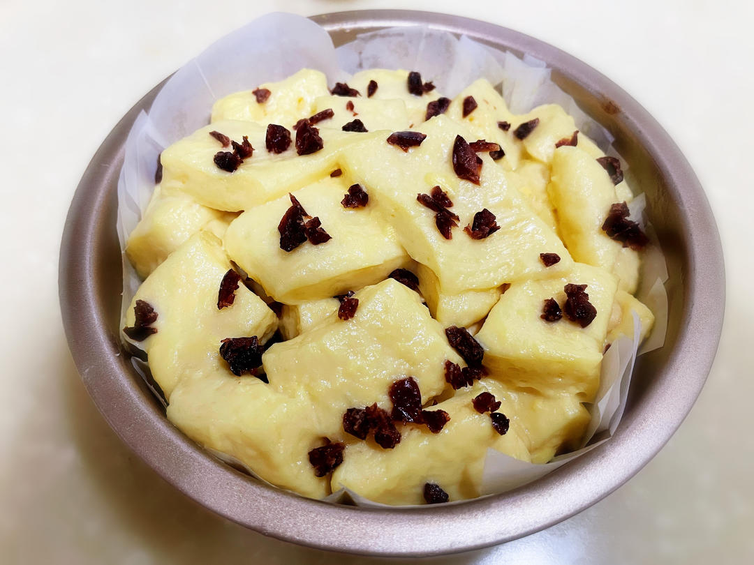 蔓越莓炼乳手撕面包