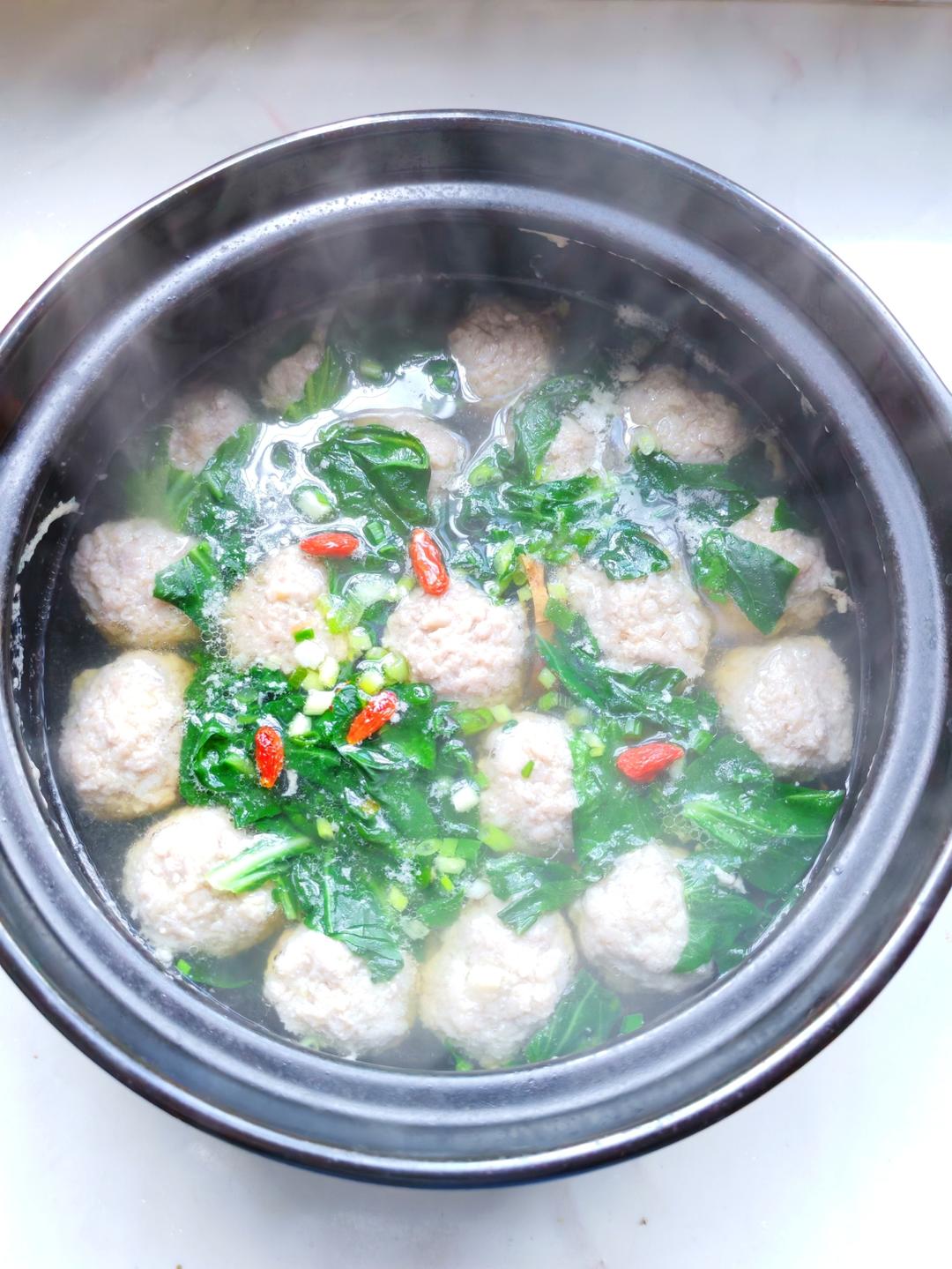 莲藕肉丸汤｜汤菜一锅出，暖胃又暖心